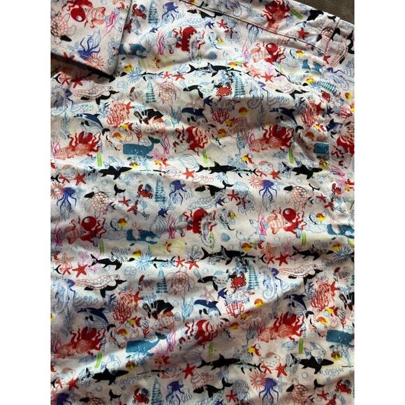 Visconti Black Shirt Mens M‎ Blue Button Up Causal Business - Picture 3 of 7